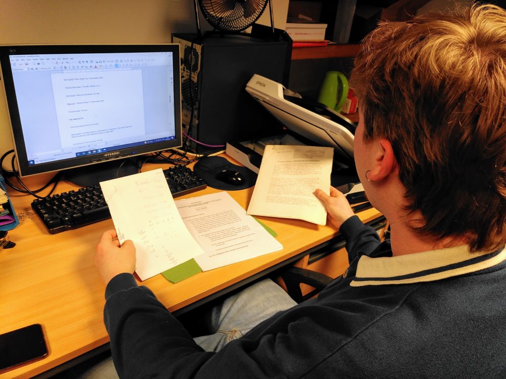 Preparing documents for scanning