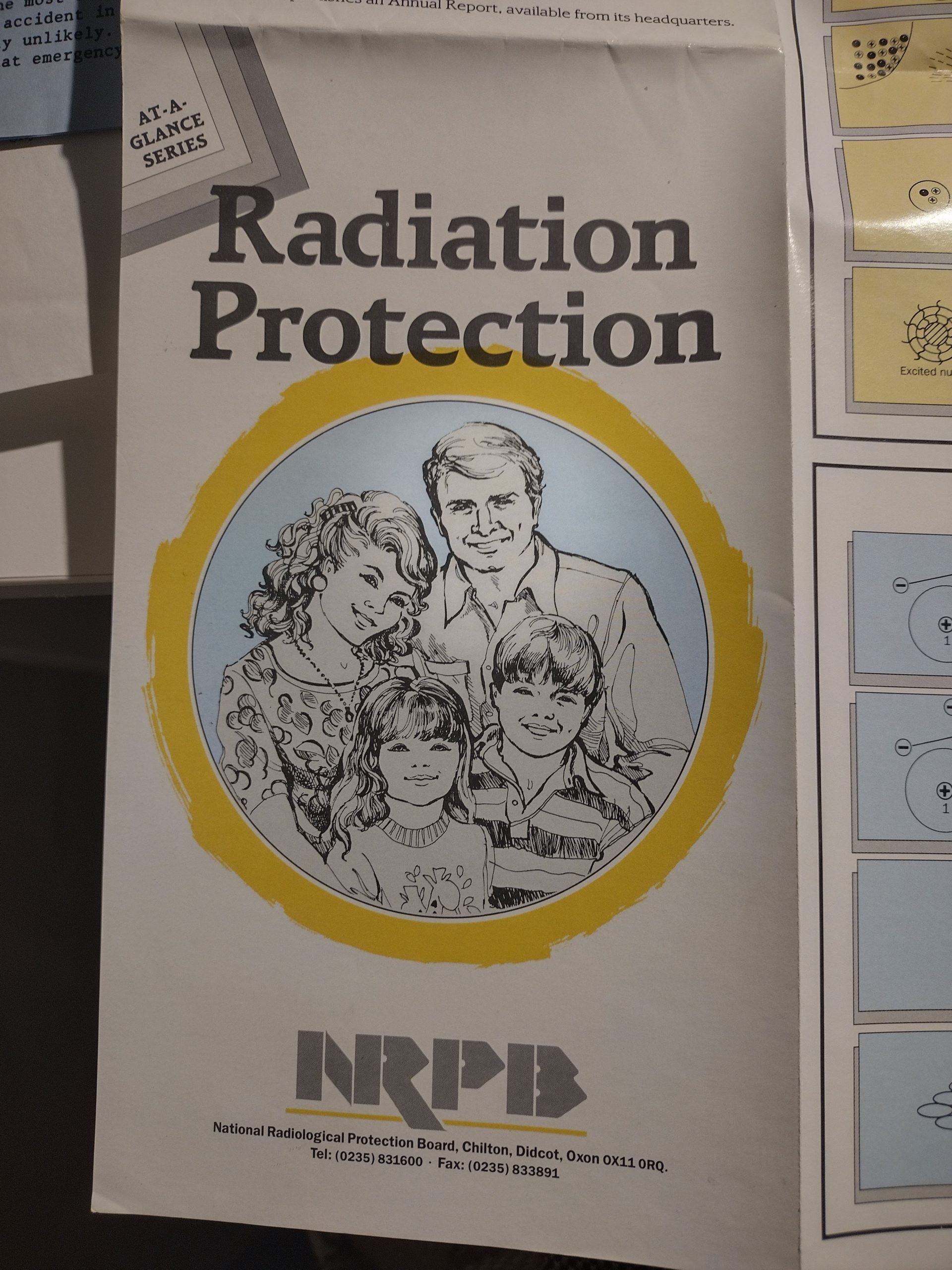 National Radiological Protection Board, Radiation protection, poster