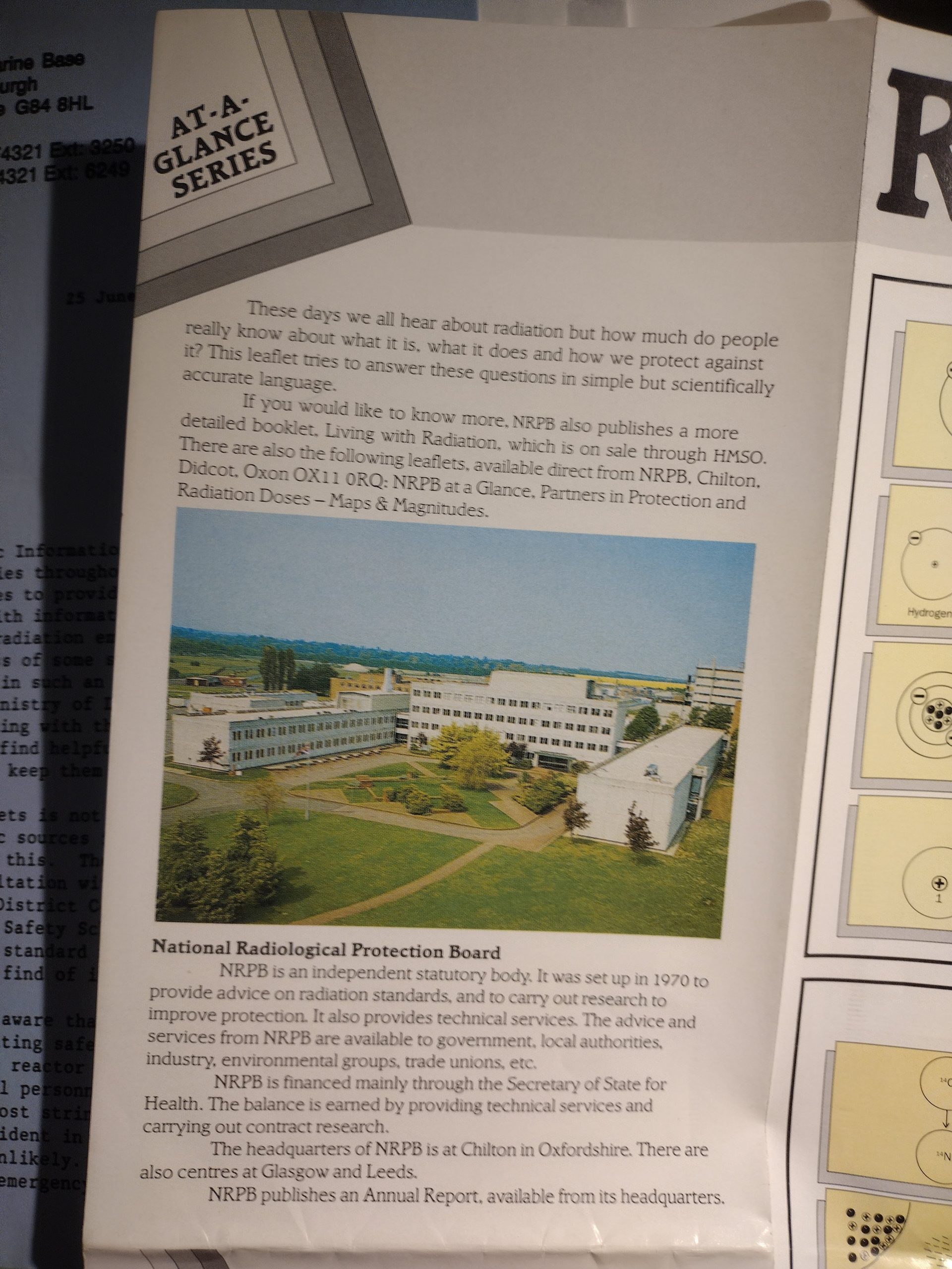 National Radiological Protection Board, Radiation protection, poster